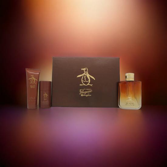 Original Penguin Gift Set 150ml White Fir & Sage Body Wash + 150ml Bergamot & Vetiver Body Wash + Socks 1 Pair