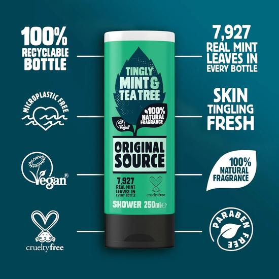 Original Source Tingly Mint & Tea Tree Shower 250ml