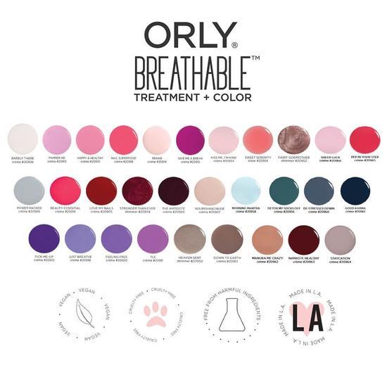 ORLY Breathable Nail Polish Kiss Me, I&a
