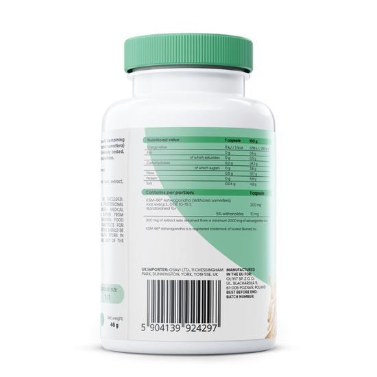 Osavi Ashwagandha KSM-66 200mg Capsules 60 Capsules