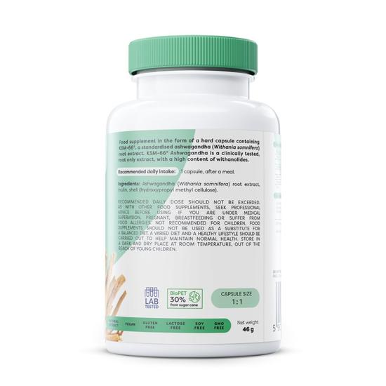 Osavi Ashwagandha KSM-66 200mg Capsules 60 Capsules