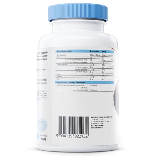 Osavi Caprylic Acid 1200mg Softgels 60 Softgels