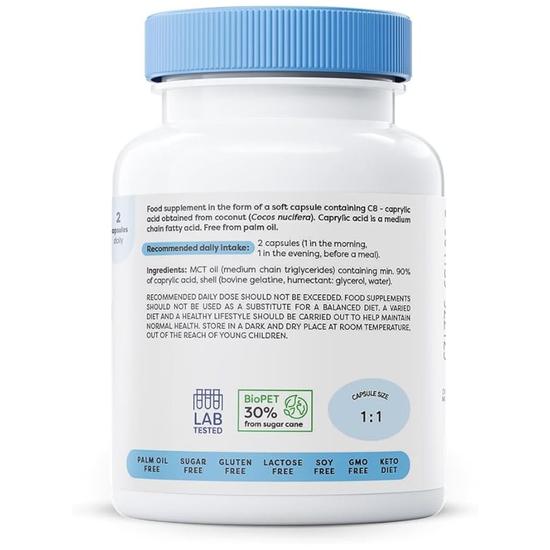 Osavi Caprylic Acid 1200mg Softgels 60 Softgels