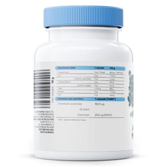 Osavi Chromium 200mcg Capsules 60 Capsules