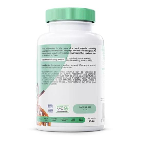 Osavi Cordyceps 1200mg Capsules 60 Capsules