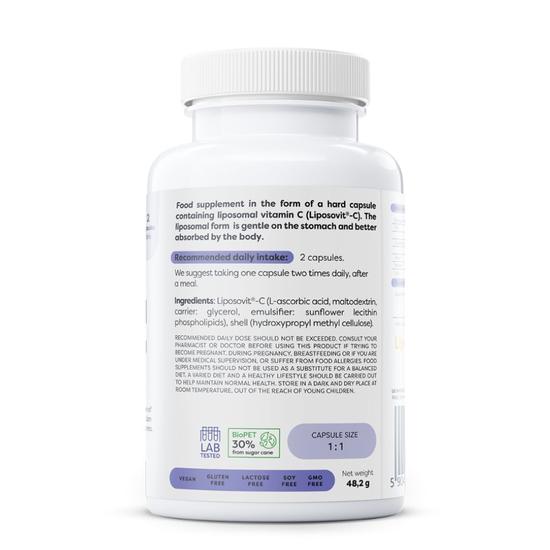 Osavi Liposomal Vitamin C 1000mg Capsules 60 Capsules