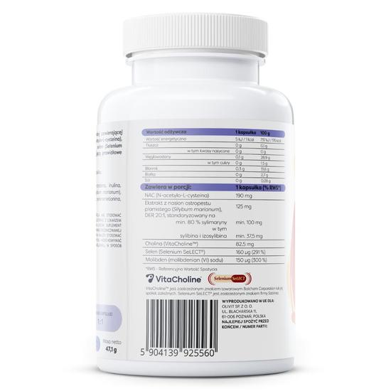 Osavi NAC Detox Selenium & Molybdenum Capsules 60 Capsules