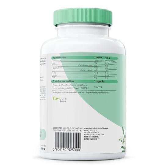 Osavi Natural Quercetin 500mg Capsules 60 Capsules