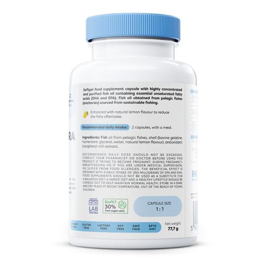 Osavi Omega-3 Extra Molecularly Distilled 1300mg Lemon Softgels 60 Softgels