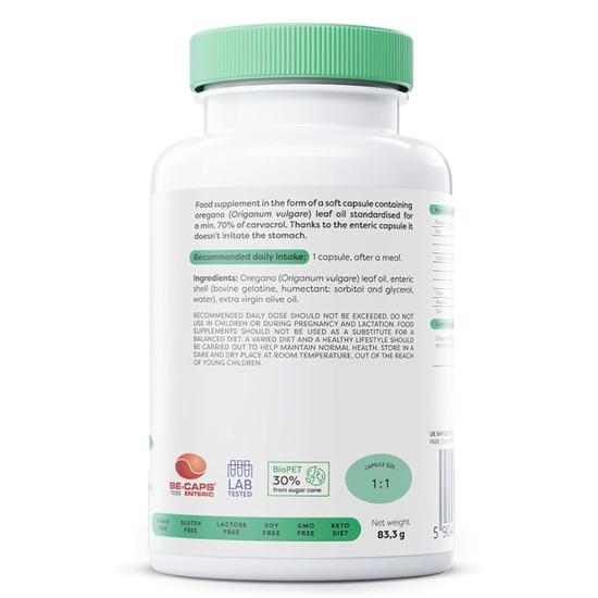 Osavi Oregano Oil Carvacrol 180mg Capsules 60 Capsules