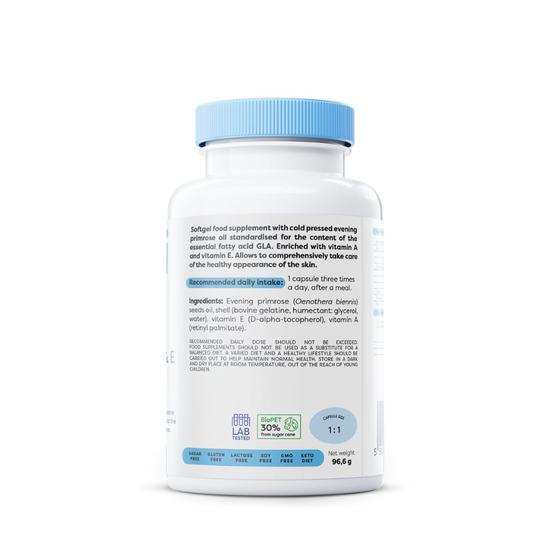 Osavi Primrose Oil With Vitamin A & E 1800mg Softgels 60 Softgels