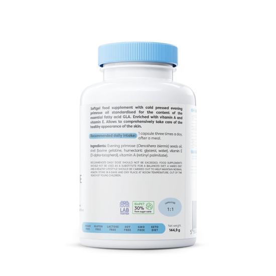 Osavi Primrose Oil With Vitamin A & E 1800mg Softgels 60 Softgels