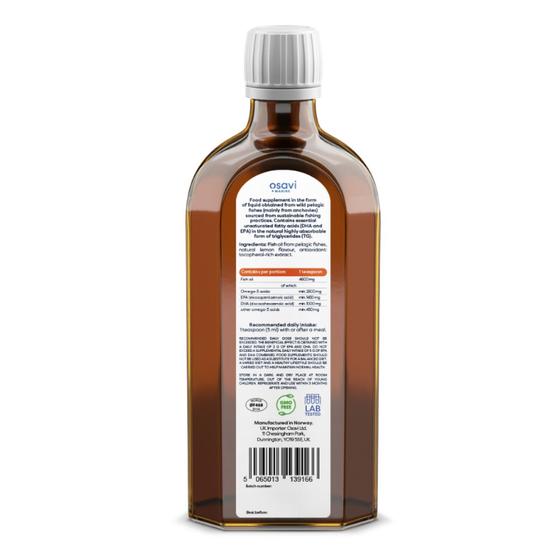 Osavi Super Omega 2900mg Omega 3lemon 500ml