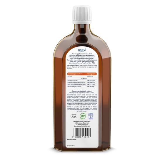 Osavi Super Omega 2900mg Omega 3lemon 500ml