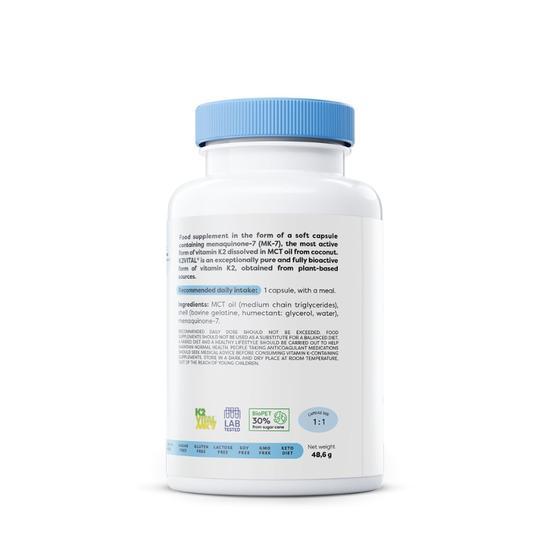 Osavi Vitamin K2 MK-7 100mcg Softgels 60 Softgels