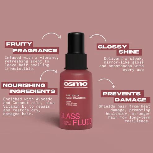 Osmo Glass Fluid Luxe-Enhancing Hair Oil 50ml