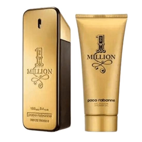 Paco Rabanne 1 Million Men's Aftershave Gift Set 100ml Eau De Toilette & 100ml Shower Gel