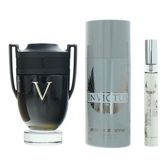 Paco Rabanne Invictus Victory Eau De Parfum Gift Set For Him 100ml