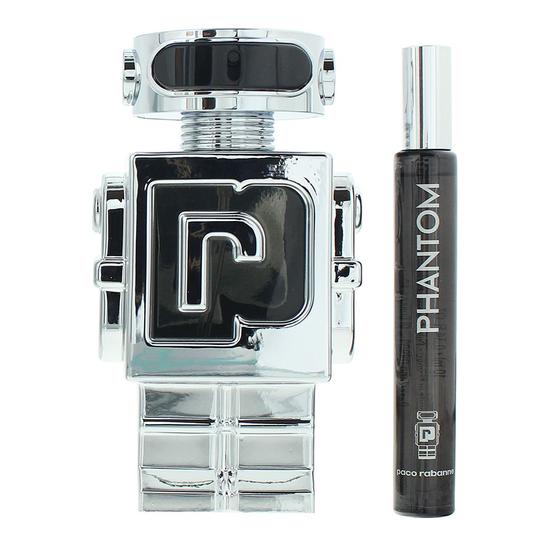 Paco Rabanne Phantom Eau De Toilette 100ml + 10ml Gift Set For Him 100ml