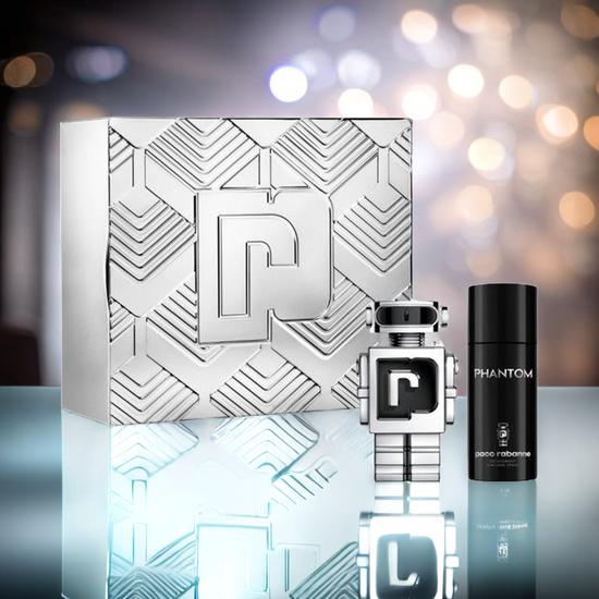 Paco Rabanne Phantom Eau De Toilette Gift Set 100ml Eau De Toilette & 150ml Deodorant Spray