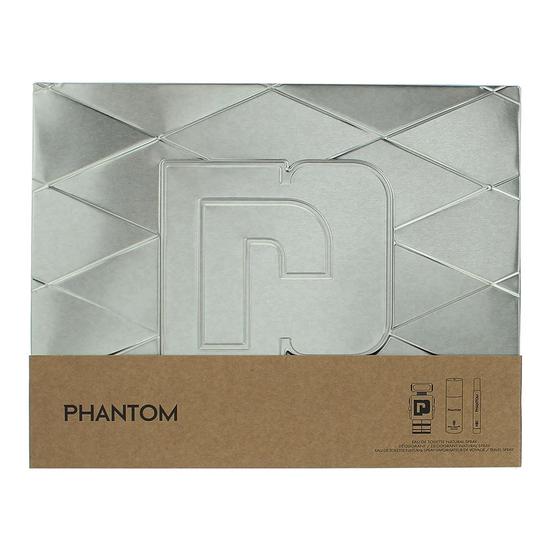 Paco Rabanne Phantom Eau De Toilette Gift Set 100ml + 10ml + Deodorant Spray 150ml