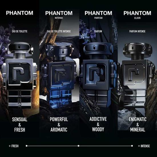 Paco Rabanne Phantom Elixir Eau De Parfum Intense Refillable 150ml