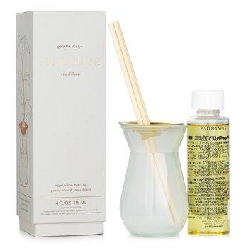 Paddywax Flora Reed Diffuser Fig & Olive 118ml