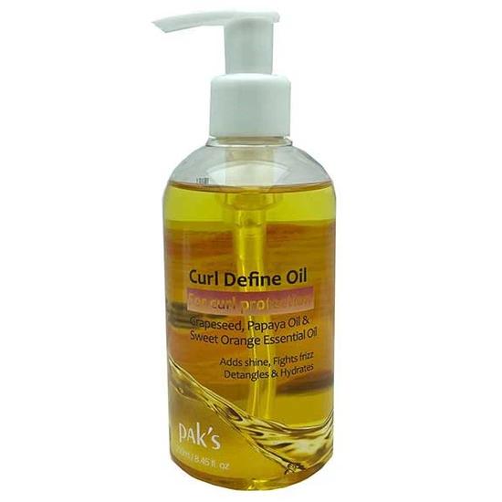 Paks Curl Define Oil For Curl Protection 250ml