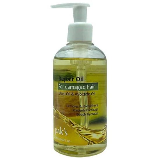 Paks Repair Oil For Damaged Hair 250ml