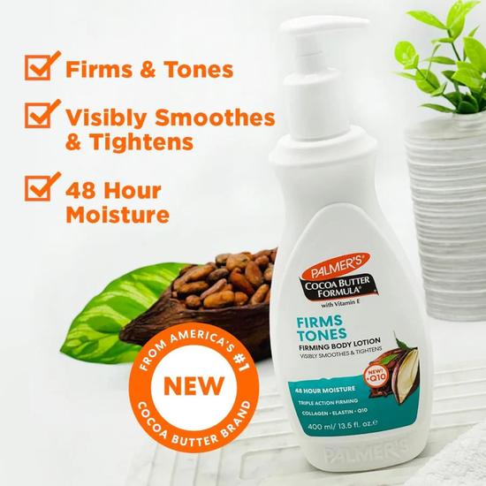 Palmer's Cocoa Butter Formula With Vitamin E Firms Tones Body Lotion 400ml