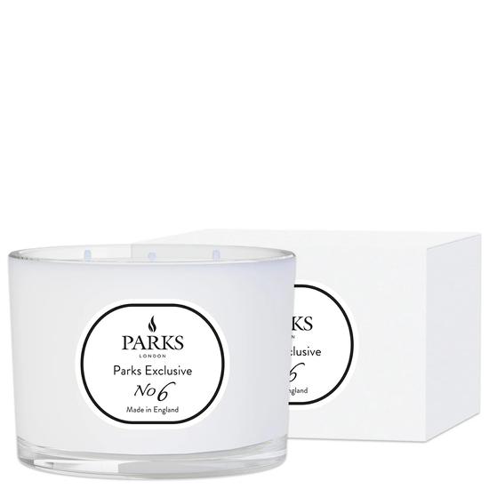 Parks London Parks Exclusive 3 Wick Candle No 6 Lime Citrus & Juniper 350g