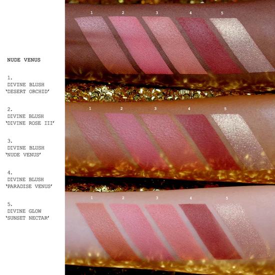 Pat McGrath Labs Celestial Nirvana Divine Blush + Glow Cheek Palette Divine Rose