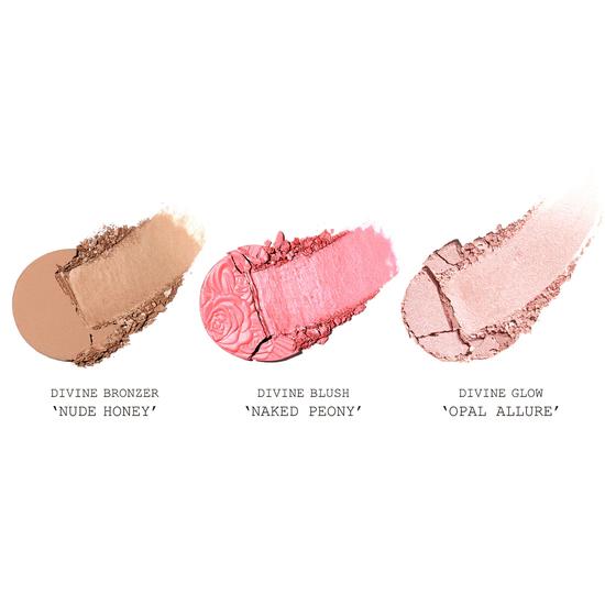 Pat McGrath Labs Divine Blush + Bronze + Glow Trio Fleurever Nude