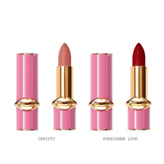 Pat McGrath Labs Opulence MatteTrance Divine Duo Lipsticks Aquamarine: MatteTrance Guinevere and MatteTrance 1995