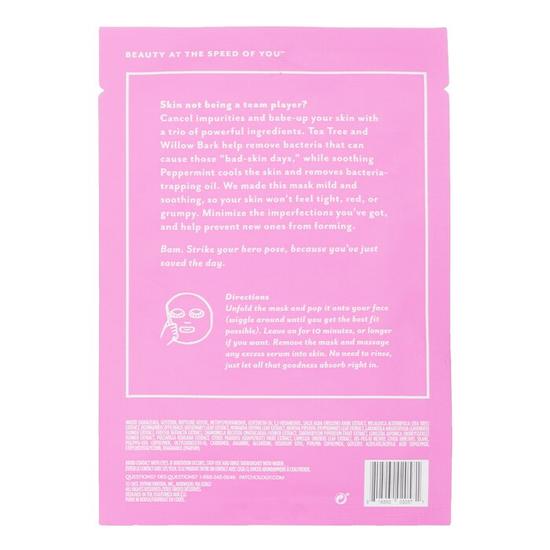 Patchology Moodmask The Good Fight Clear Skin Sheet Mask 20ml