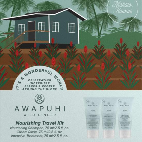 Paul Mitchell Awapuhi Wild Ginger Nourishing Travel Kit