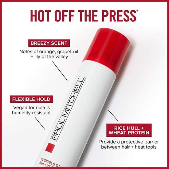 Paul Mitchell Flexible Style Hot Off The Press Thermal Protection Hairspray 200ml
