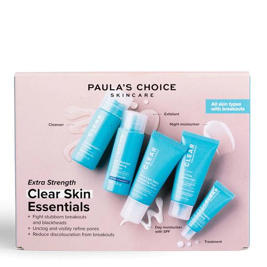 Paula's Choice Extra Strength Clear Skin Essentials Kit 5-piece skincare routine