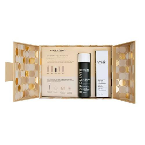 Paula's Choice Instant Glow Gift Set Liquid Exfoliant + Exfoliant Peel