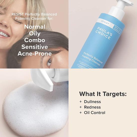 Paula's Choice Resist Perfectly Balanced Foaming Cleanser 190ml