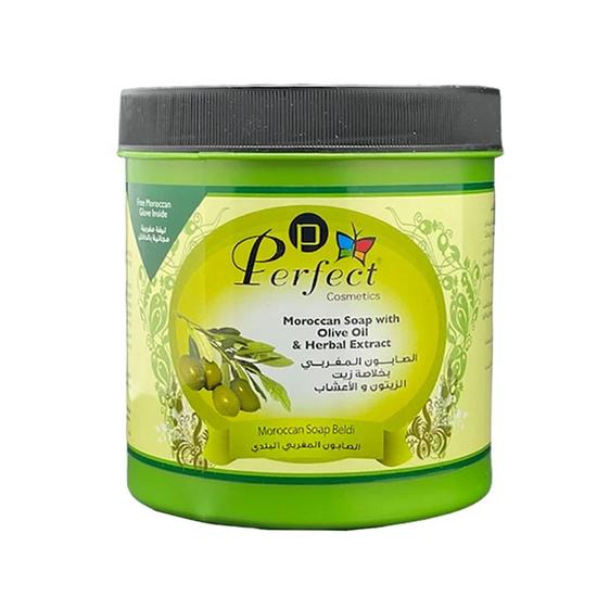 Perfect Cosmetics Natural Moroccan Soap With Natural Olive Oil & Herbal Extracts 1000ml