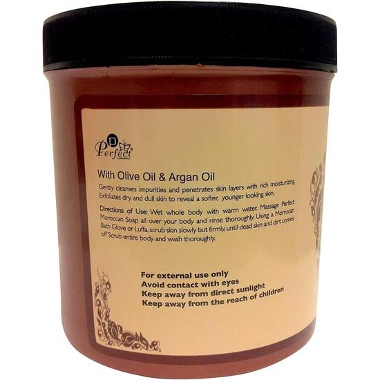 Perfect Cosmetics Natural Moroccan Soap With Natural Olive Oil & Argan Oil 1000ml