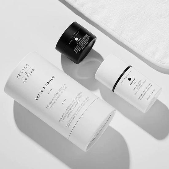 Pestle & Mortar Erase & Renew The Double Cleansing System