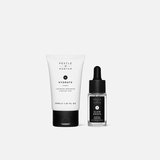 Pestle & Mortar Glowing Duo Hydrate + Glow Drops
