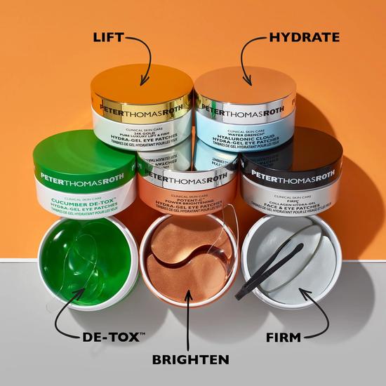 Peter Thomas Roth Cucumber De-Tox Hydra-Gel Eye Patches 15 Pairs