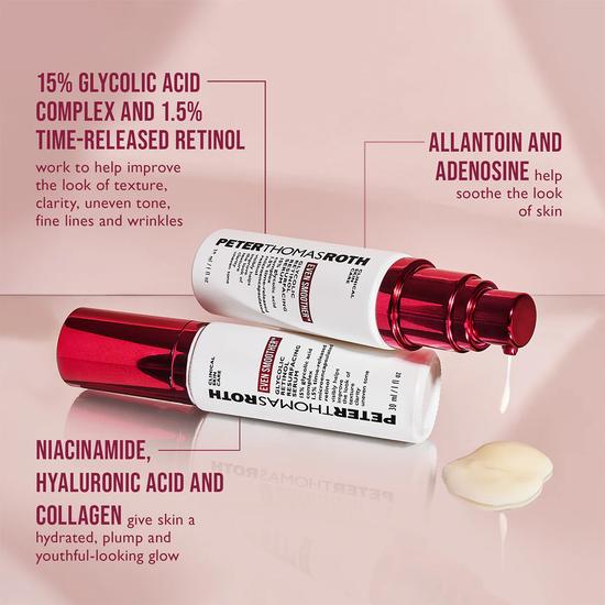 Peter Thomas Roth Even Smoother Glycolic Retinol Resurfacing Serum 30ml