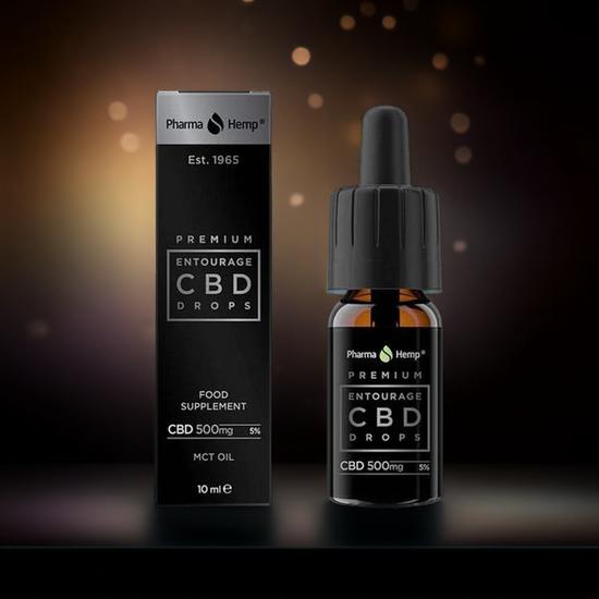 Pharma Hemp Entourage CBD Drops 5% 10ml
