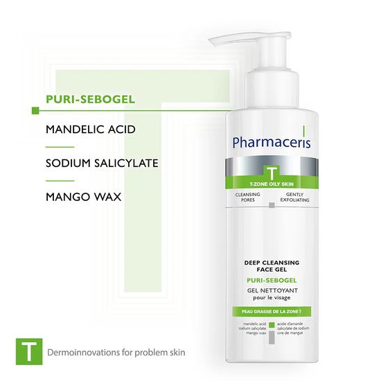 Pharmaceris T Puri-Sebogel Deep Cleansing Face Gel 190ml