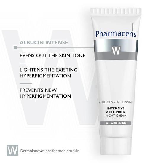 Pharmaceris W Albucin-Intensive Intensive Skin Lightening Night Cream
