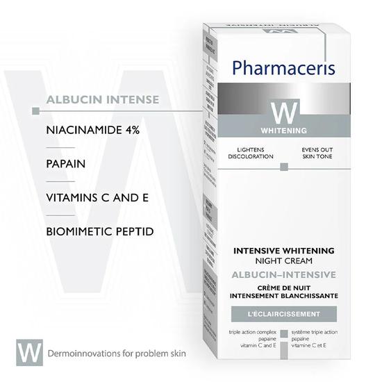 Pharmaceris W Albucin-Intensive Intensive Skin Lightening Night Cream